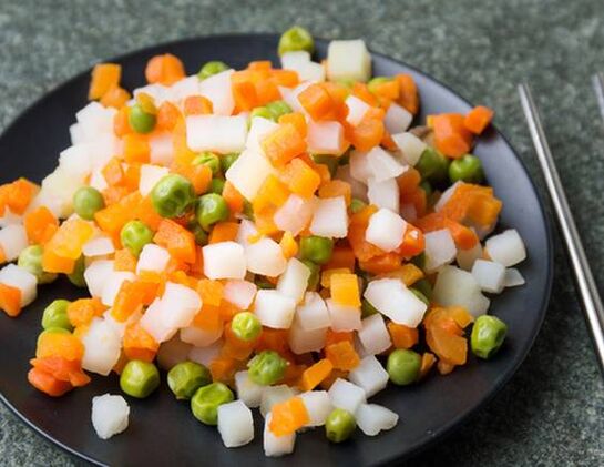 salade de légumes régime maggi