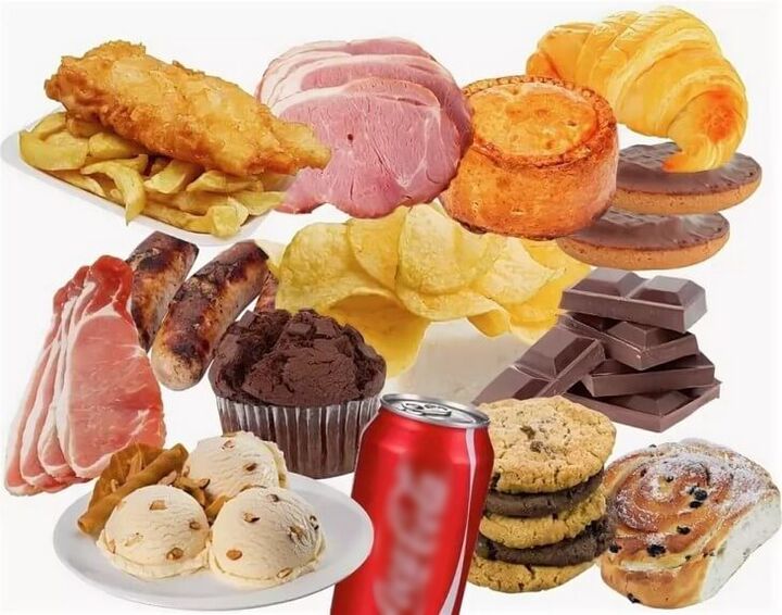 Aliments nocifs interdits pendant le processus de perte de poids